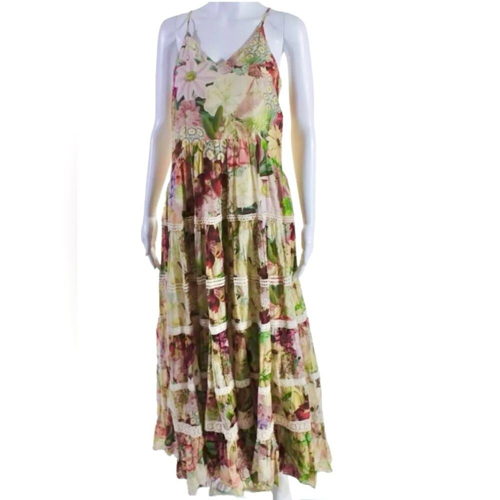 CAROLINA K Marietta floral tiered maxi dress - Picture 4 of 10